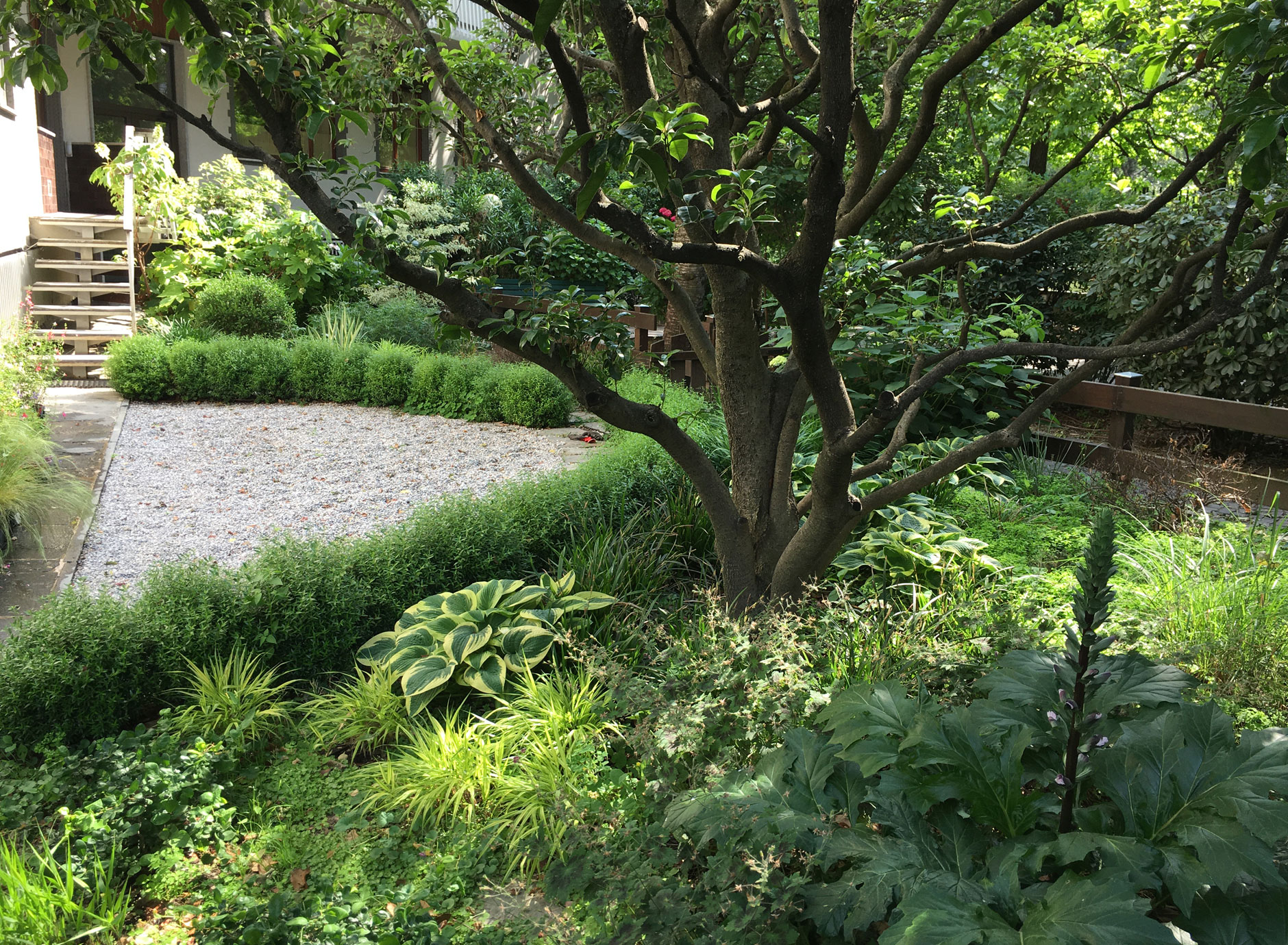 Piccolo giardino in condominio
